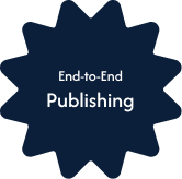 Featured books at the center of our publishing process